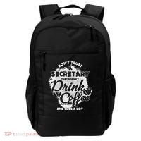 Secretary Ing Coffee Office Humor Administration Boss Funny Gift Backpack thumb 0