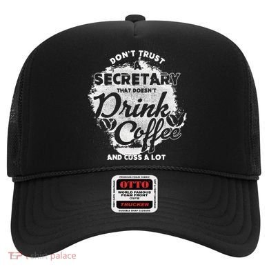 Secretary Ing Coffee Office Humor Administration Boss Funny Gift Hat