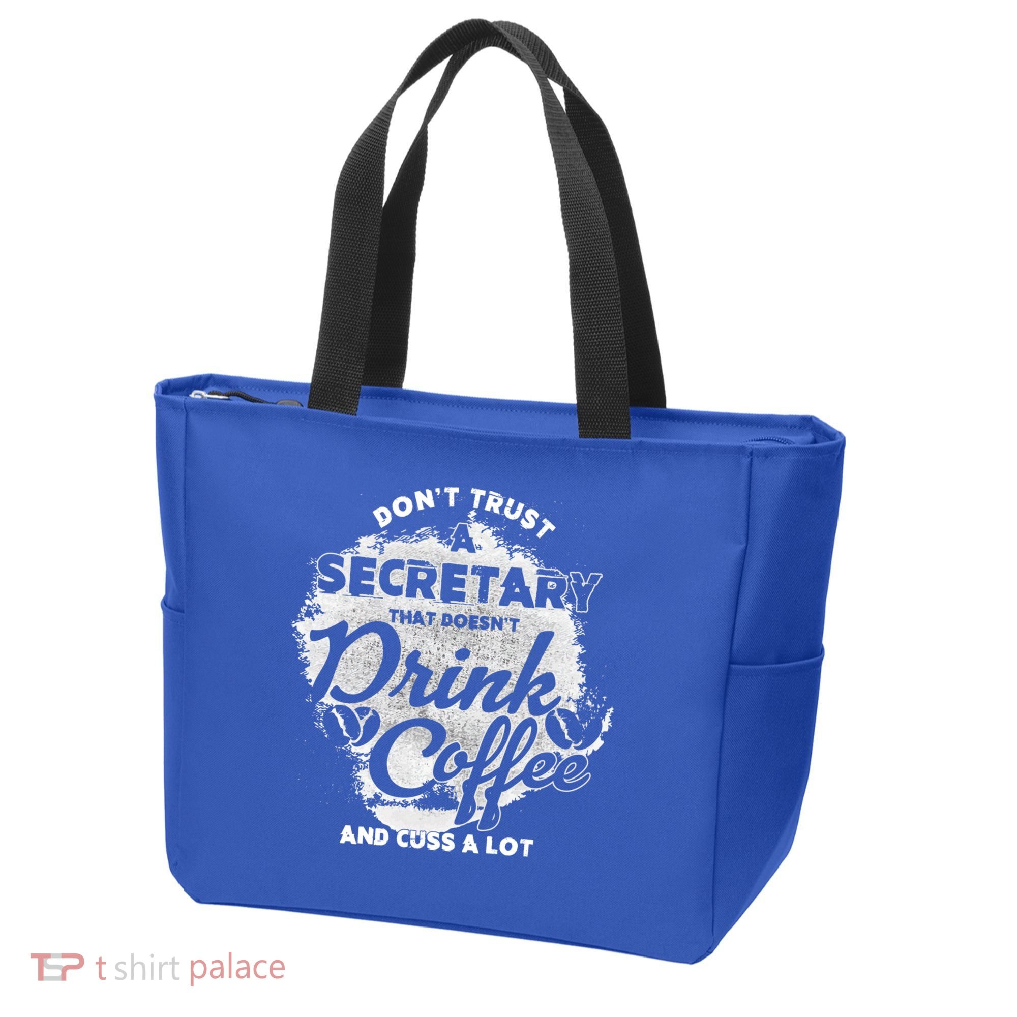 Secretary Ing Coffee Office Humor Administration Boss Funny Gift Tote Bag