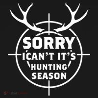Sorry I Can`t It`s Hunting Season Women's Perfect Tri Rocker Tank thumb 4