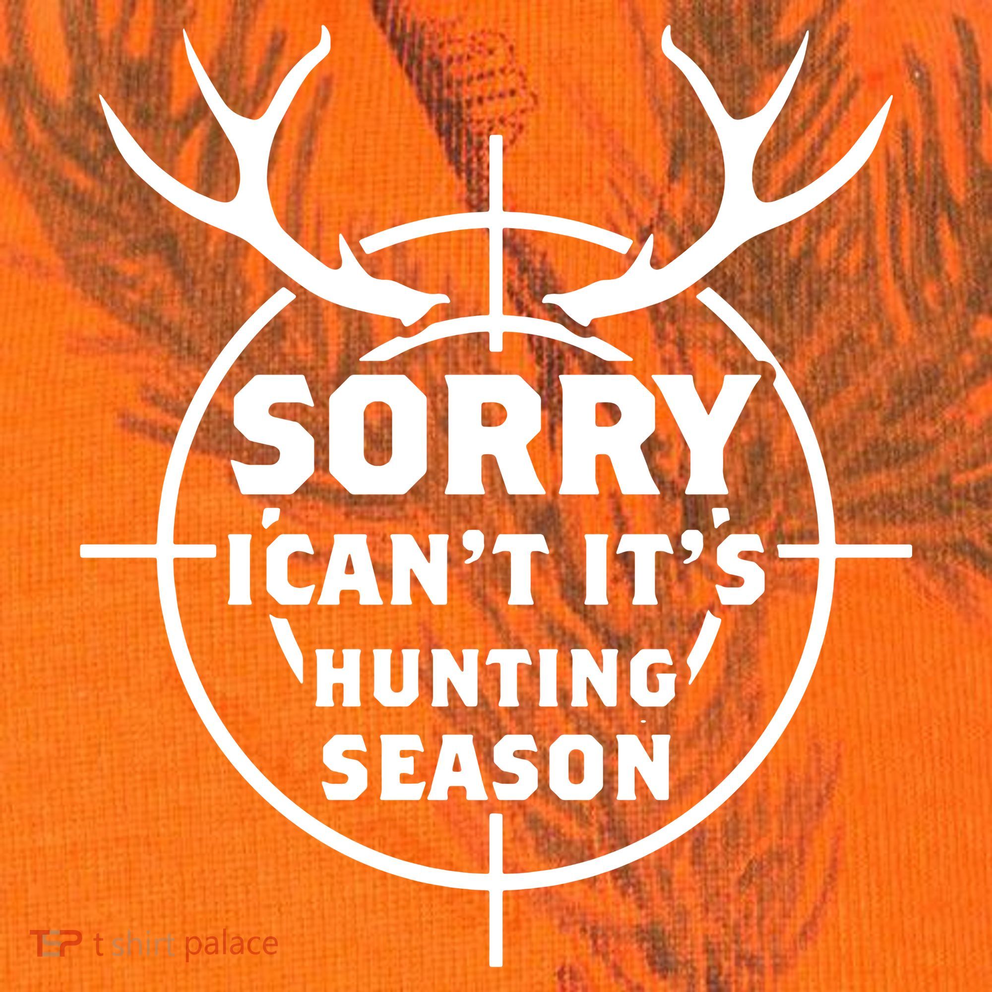 Sorry I Can`t It`s Hunting Season Kati Licensed 12" Camo Cuffed Beanie