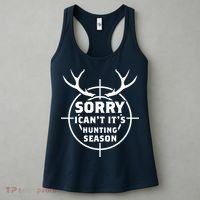 Sorry I Can`t It`s Hunting Season Women's Tank Top thumb 3