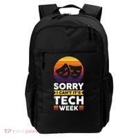 Sorry I CanT ItS Tech Week Backpack thumb 0