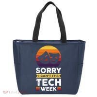 Sorry I CanT ItS Tech Week Tote Bag thumb 0