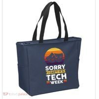 Sorry I CanT ItS Tech Week Tote Bag thumb 2