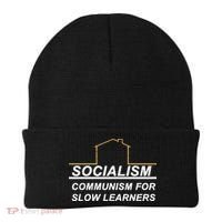 Socialism Is Communism For Slow Learners Beanie thumb 0