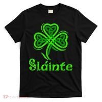 Slainte Irish Cheers Good Health St Patricks Day Slainte T-Shirt thumb 0