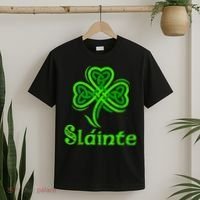 Slainte Irish Cheers Good Health St Patricks Day Slainte T-Shirt thumb 2