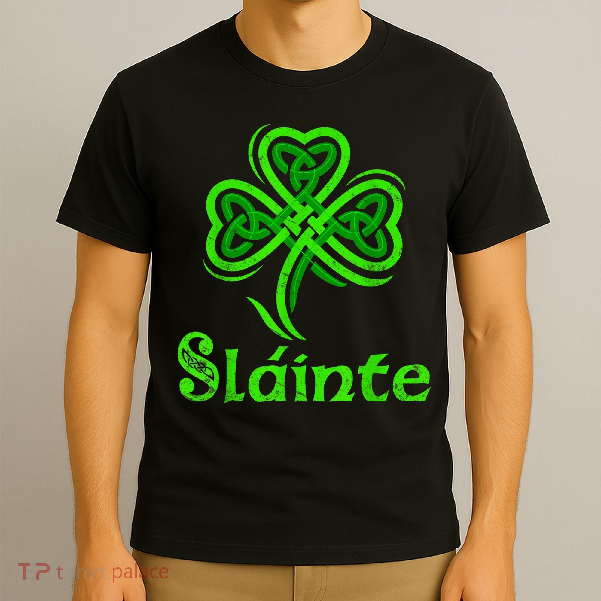 Slainte Irish Cheers Good Health St Patricks Day Slainte T-Shirt