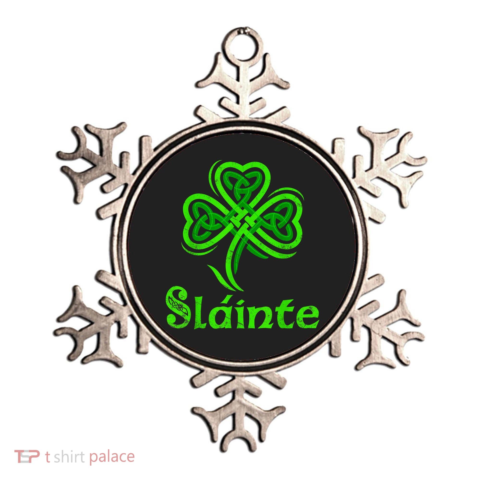 Slainte Irish Cheers Good Health St Patricks Day Slainte Ornament