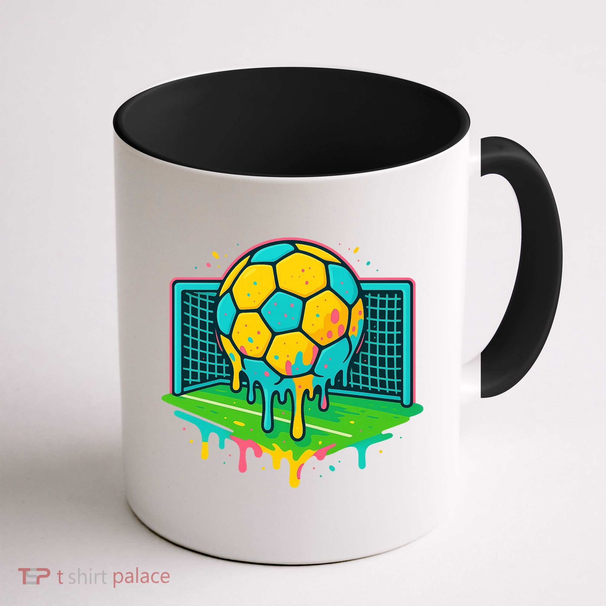 Soccer Ice Cream Drip Coffee Mug