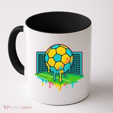 Soccer Ice Cream Drip Coffee Mug