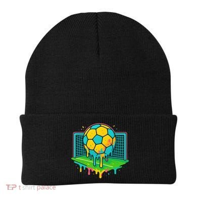 Soccer Ice Cream Drip Beanie
