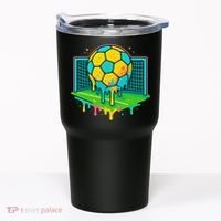 Soccer Ice Cream Drip Tumbler thumb 0