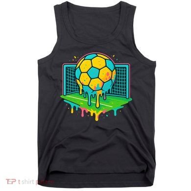 Soccer Ice Cream Drip Tank Top