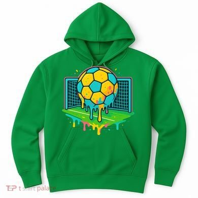 Soccer Ice Cream Drip Hoodie