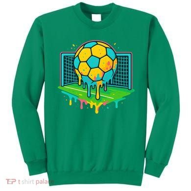 Soccer Ice Cream Drip Sweatshirt