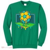 Soccer Ice Cream Drip Sweatshirt thumb 0