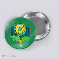 Soccer Ice Cream Drip Button thumb 0