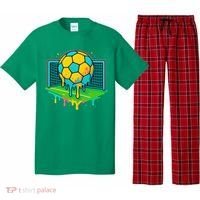 Soccer Ice Cream Drip Pajama Set thumb 0