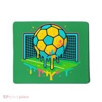 Soccer Ice Cream Drip Mousepad thumb 0