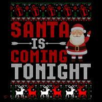 Santa Is Coming Tonight Chrismtas Present Ugly Xmas Sweater Gift Coffee Mug thumb 5