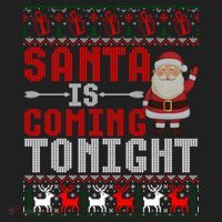 Santa Is Coming Tonight Chrismtas Present Ugly Xmas Sweater Gift Hat thumb 2