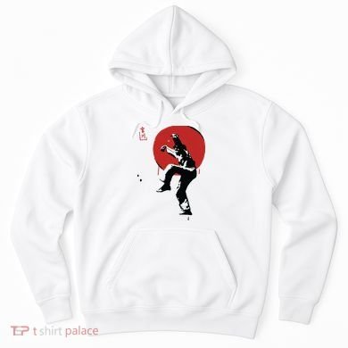 Sumi Ink Crane Kick Hoodie