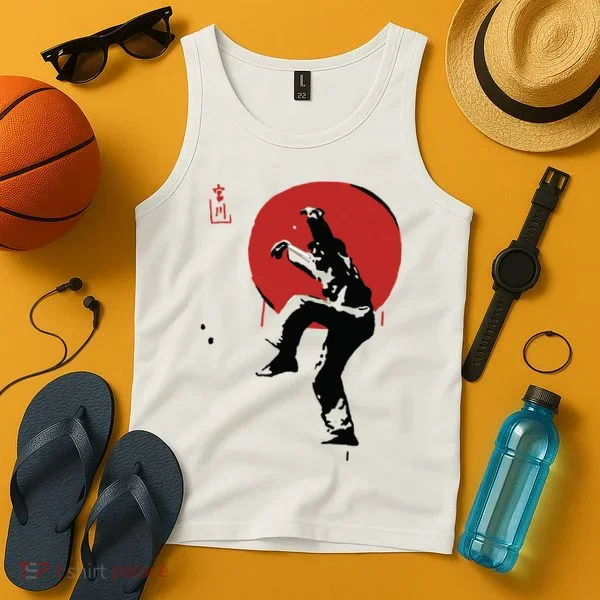 Sumi Ink Crane Kick Tank Top