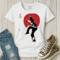 Sumi Ink Crane Kick Women's T-Shirt thumb 3