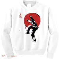 Sumi Ink Crane Kick Kids Sweatshirt thumb 0