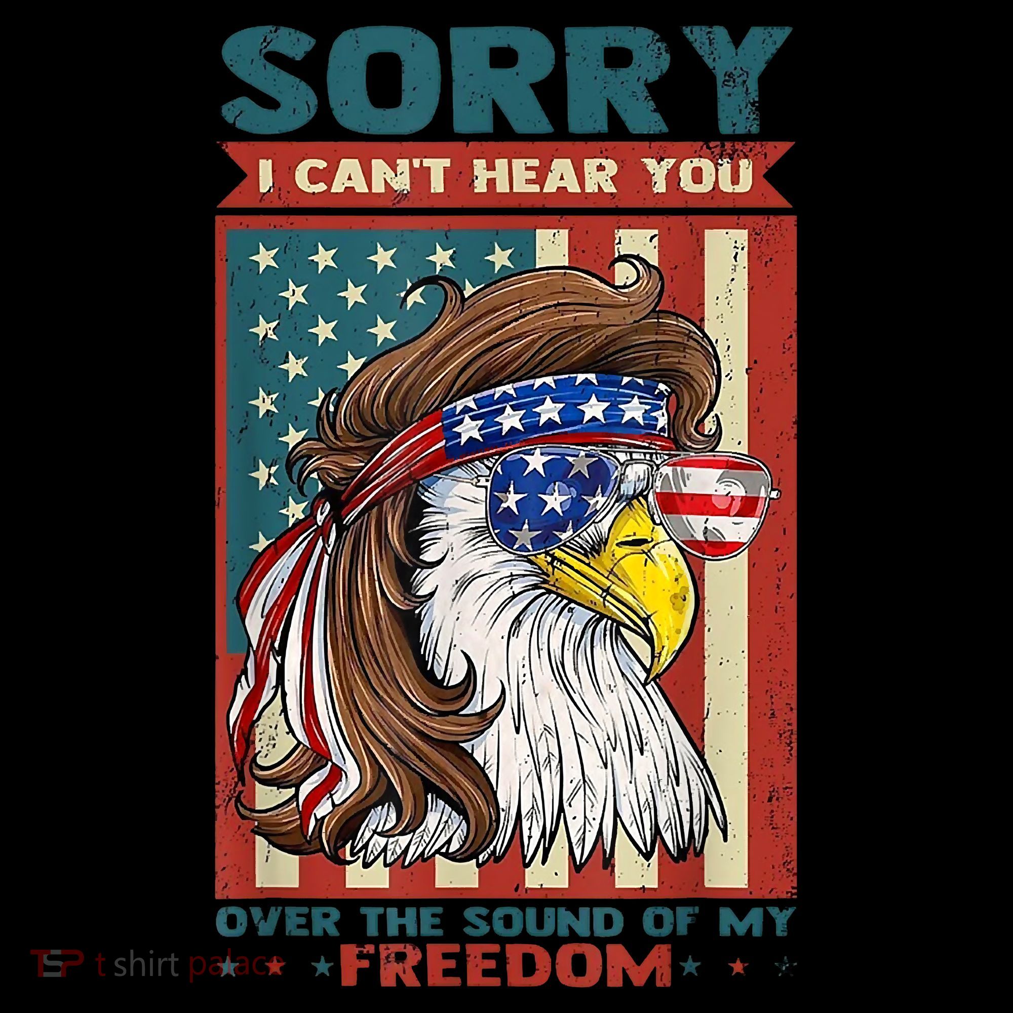 Sorry I Cant Hear You Over The Sound Of My Freedom Eagle Coffee Mug