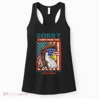Sorry I Cant Hear You Over The Sound Of My Freedom Eagle Women's Tank Top thumb 0