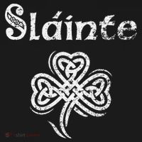 Slainte Irish Cheers Good Health St Patricks Day Women's Hoodie thumb 2