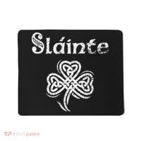 Slainte Irish Cheers Good Health St Patricks Day Mousepad thumb 0
