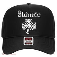 Slainte Irish Cheers Good Health St Patricks Day Hat thumb 0