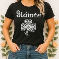 Slainte Irish Cheers Good Health St Patricks Day Women's T-Shirt thumb 2