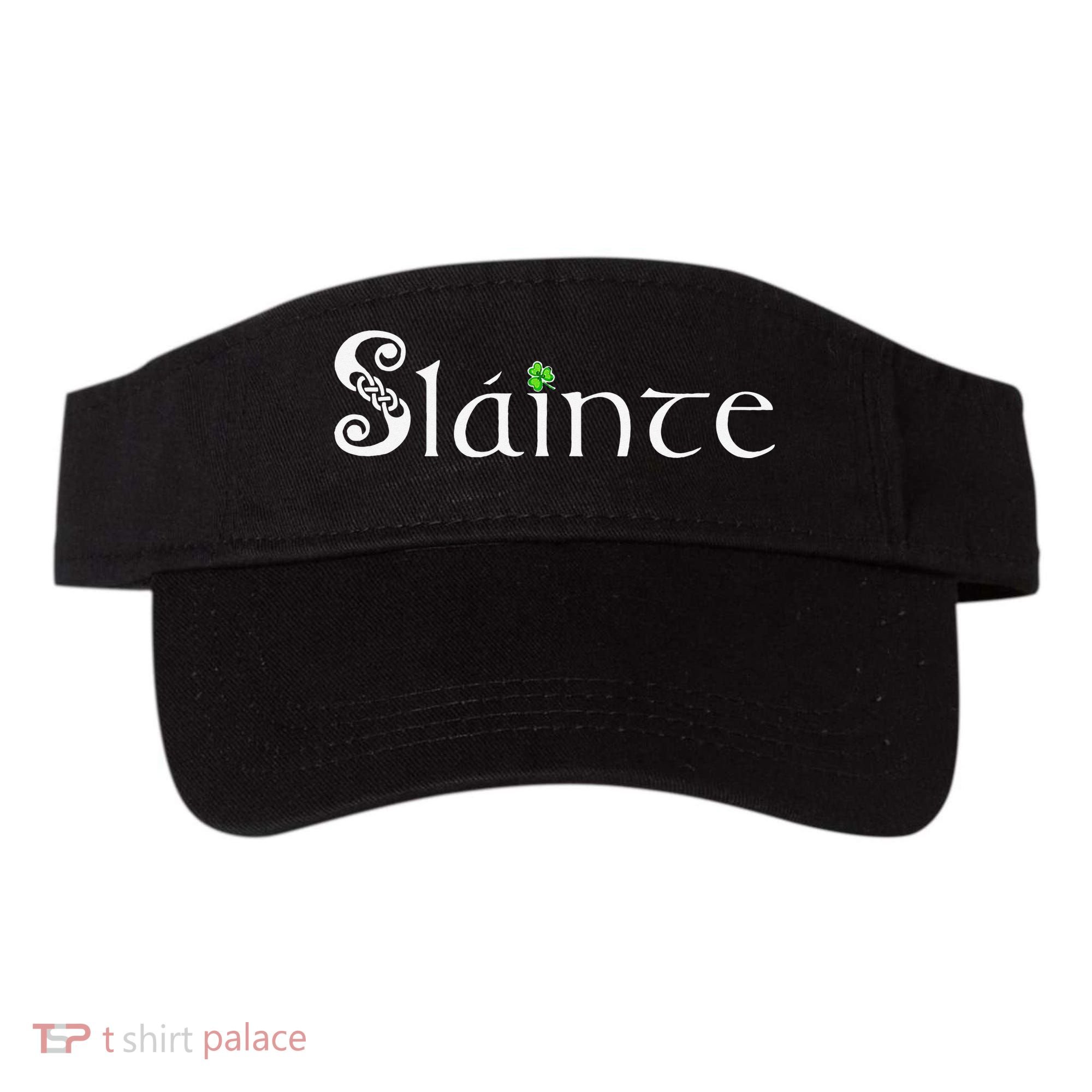 Slainte! Irish Cheers St Patrick's Day Leprechaun Toast Visor
