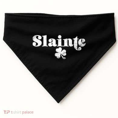 Slainte Irish Cheers USA-Made Doggie Bandana