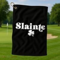 Slainte Irish Cheers Golf Towel thumb 1