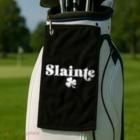 Slainte Irish Cheers Golf Towel thumb 2