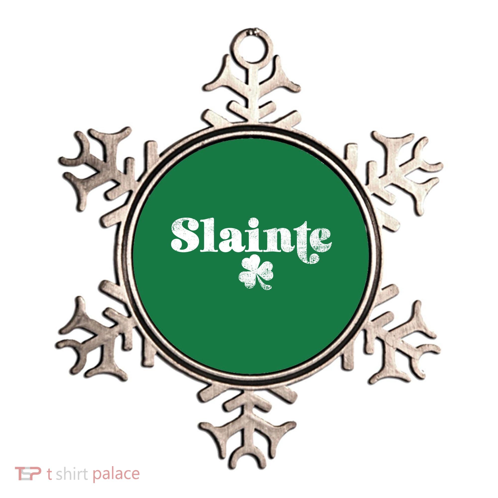 Slainte Irish Cheers Ornament