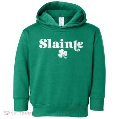 Slainte Irish Cheers Toddler Hoodie