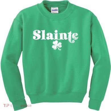 Slainte Irish Cheers Kids Sweatshirt