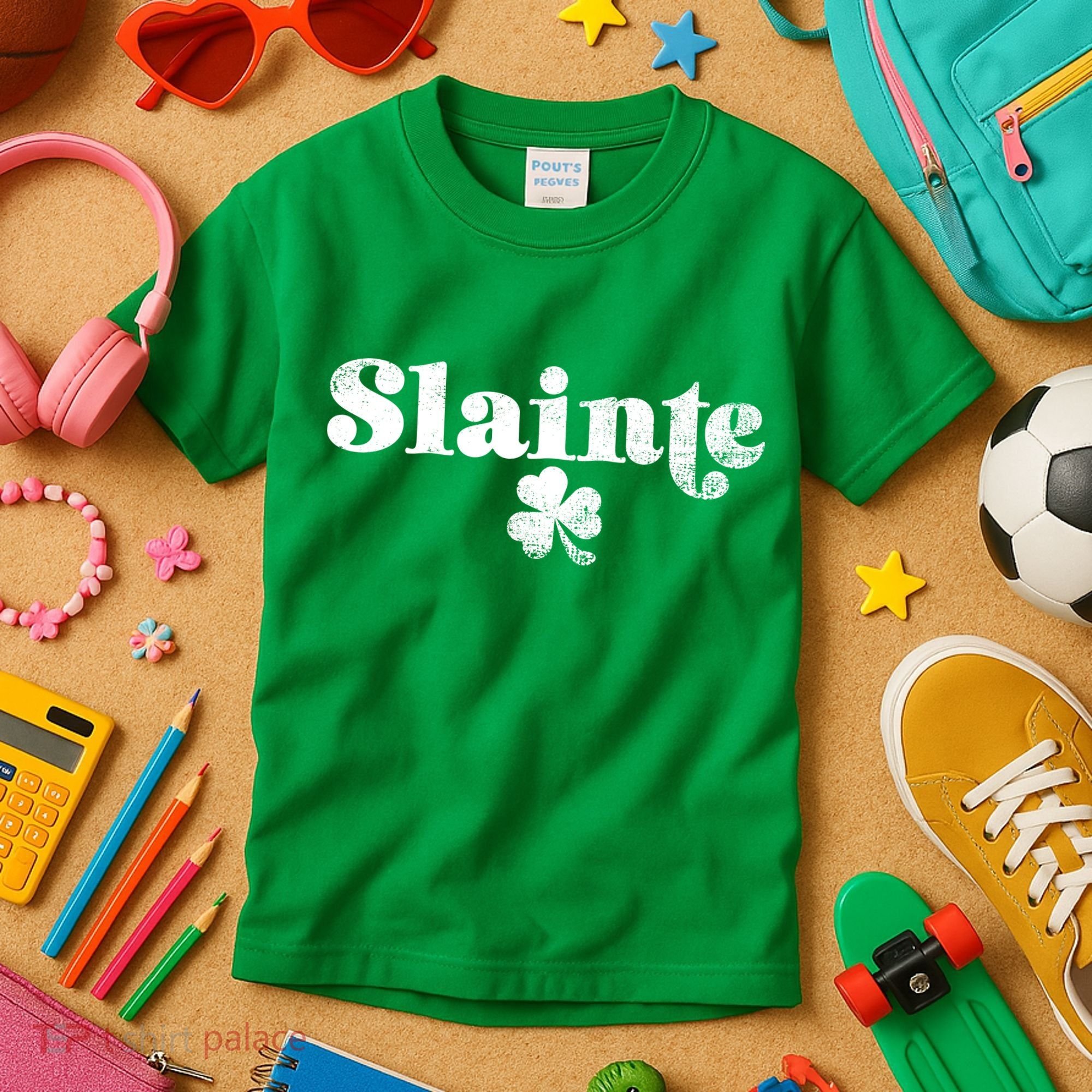 Slainte Irish Cheers Kids T-Shirt