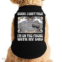 Sorry I CanT Talk IM On The Phone With My Dad Ouija Board Doggie Tank thumb 0