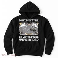 Sorry I CanT Talk IM On The Phone With My Dad Ouija Board Hoodie thumb 0