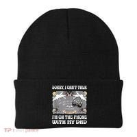 Sorry I CanT Talk IM On The Phone With My Dad Ouija Board Beanie thumb 0