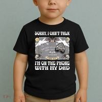 Sorry I CanT Talk IM On The Phone With My Dad Ouija Board Toddler T-Shirt thumb 2