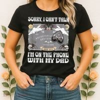 Sorry I CanT Talk IM On The Phone With My Dad Ouija Board Women's T-Shirt thumb 2